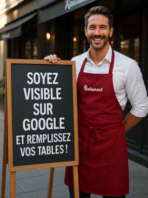 Soyez visible sur Google et remplissez vos tables